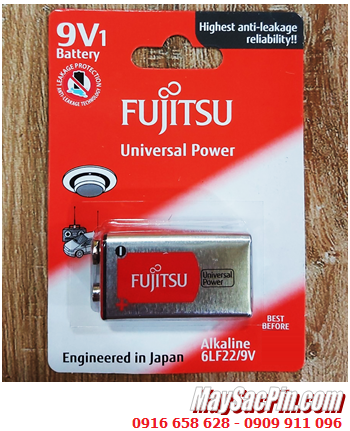 Fujitsu 6LF22, MN1604B; Pin 9v Alkaline Fujitsu 6LF22, MN1604B chính hãng _ Made in Indonesia